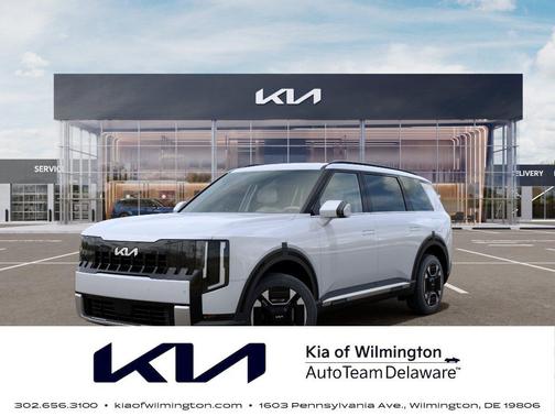 Glacial White Pearl 2027 Kia Telluride Hybrid EX