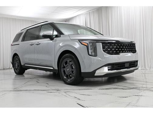 Ceramic Silver 2026 Kia Carnival Hybrid SX