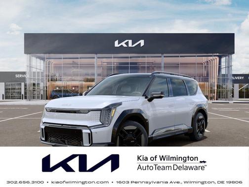 Glacial White 2026 Kia EV9 GT-Line