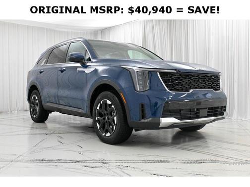 Midnight Lake Blue 2026 Kia Sorento S