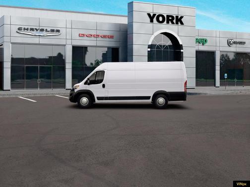 Bright White Clearcoat 2026 RAM ProMaster 3500 High Roof
