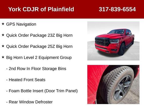 Flame Red Clearcoat 2020 RAM 1500 Big Horn