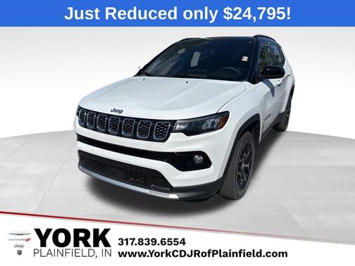 Bright White Clearcoat 2024 Jeep Compass Limited