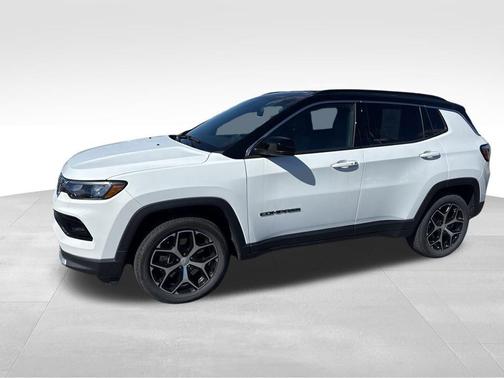 Bright White Clearcoat 2024 Jeep Compass Limited