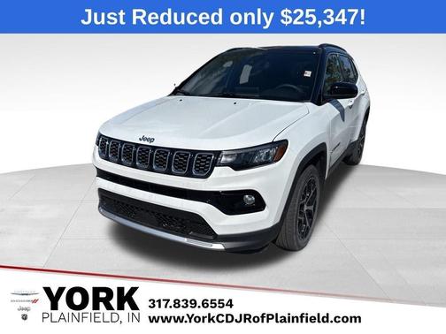 Bright White Clearcoat 2024 Jeep Compass Limited