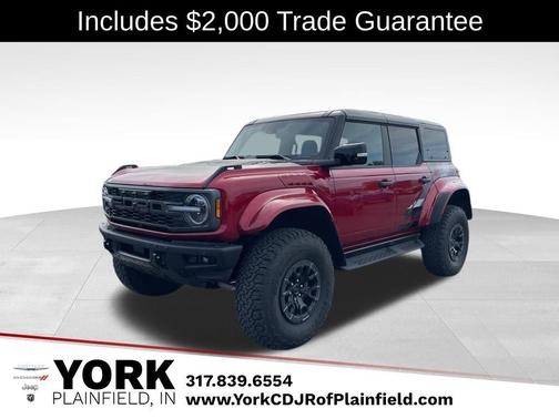 Ruby Red Metallic 2025 Ford Bronco Raptor