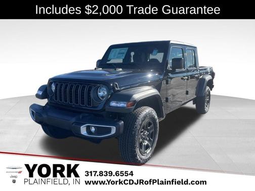 Black Clearcoat 2026 Jeep Gladiator Sport