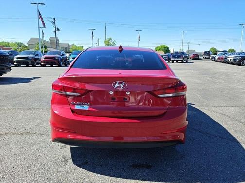 Scarlet Red 2017 Hyundai ELANTRA Value Edition