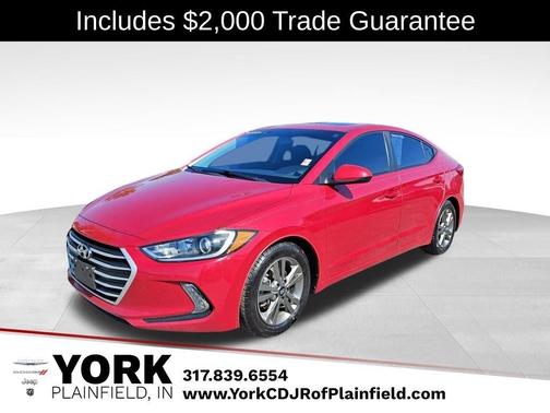 Scarlet Red 2017 Hyundai ELANTRA Value Edition