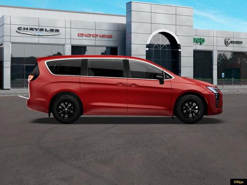 Red 2027 Chrysler Pacifica SELECT