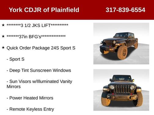 2022 Jeep Gladiator Sport