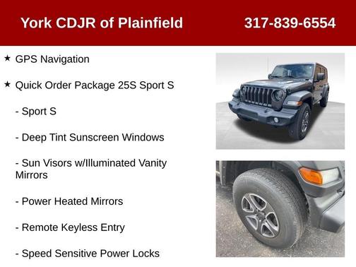 Granite Crystal Clearcoat Metallic 2023 Jeep Wrangler Sport