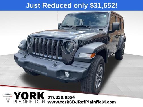 Granite Crystal Clearcoat Metallic 2023 Jeep Wrangler Sport