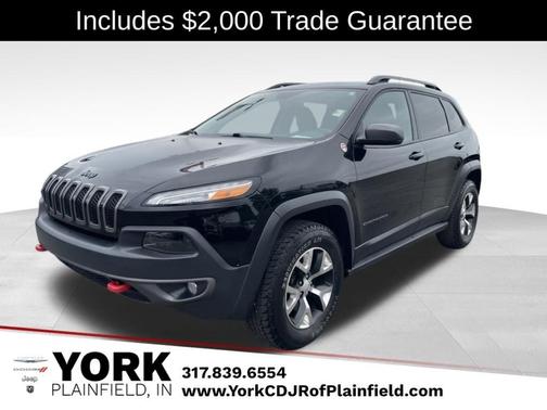 Diamond Black 2017 Jeep Cherokee Trailhawk