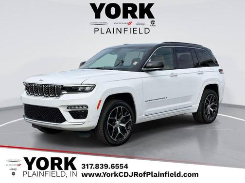 Bright White Clearcoat 2025 Jeep Grand Cherokee Summit