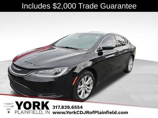 Black Clearcoat 2017 Chrysler 200 LX