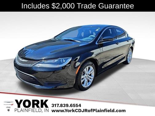 Black Clearcoat 2017 Chrysler 200 LX