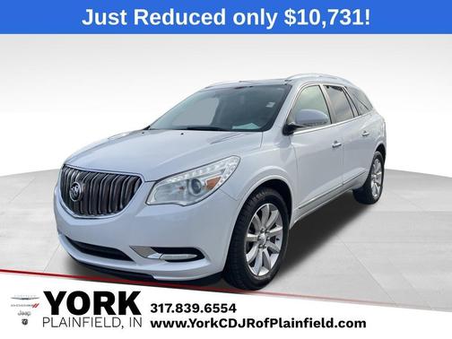 White Frost Tri-Coat 2017 Buick Enclave Premium