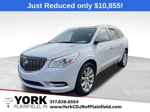 White Frost Tri-Coat 2017 Buick Enclave Premium