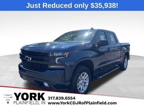 Blue Metallic 2021 Chevrolet Silverado 1500 RST