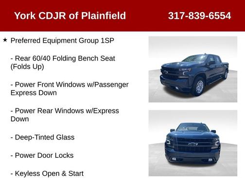Blue Metallic 2021 Chevrolet Silverado 1500 RST