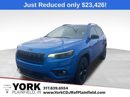 Hydro Blue Pearlcoat 2023 Jeep Cherokee Altitude Lux