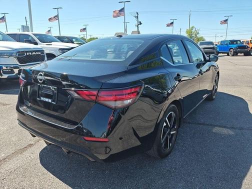 Black 2025 Nissan Sentra SV