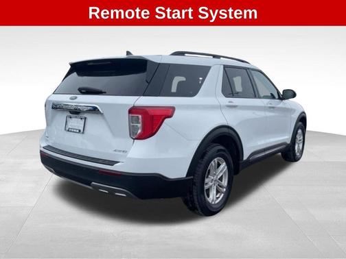 Oxford White 2023 Ford Explorer XLT