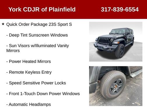 Black Clearcoat 2019 Jeep Wrangler Unlimited Sport