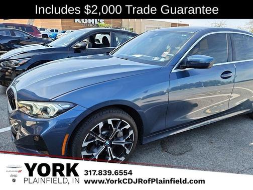 Blue Metallic 2025 BMW 330 i xDrive