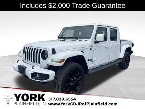Bright White Clearcoat 2022 Jeep Gladiator Overland