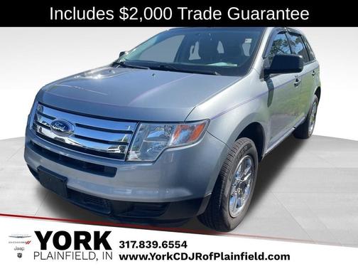 Red 2007 Ford Edge SE