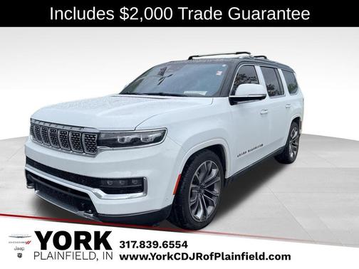 Bright White Clearcoat 2022 Jeep Grand Wagoneer Series III