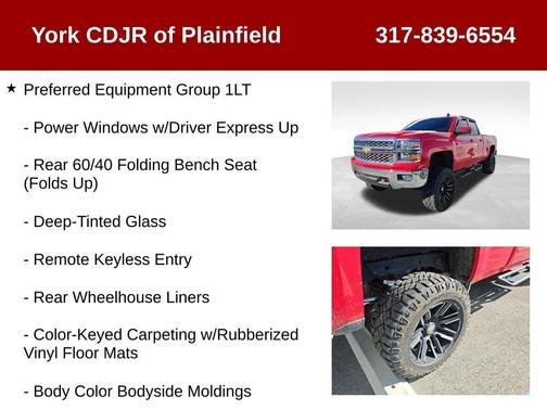 Victory Red 2015 Chevrolet Silverado 1500 LT