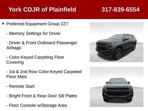 Shadow Gray Metallic 2021 Chevrolet Tahoe Z71