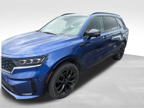 Sapphire Blue 2021 Kia Sorento SX-PRESTIGE