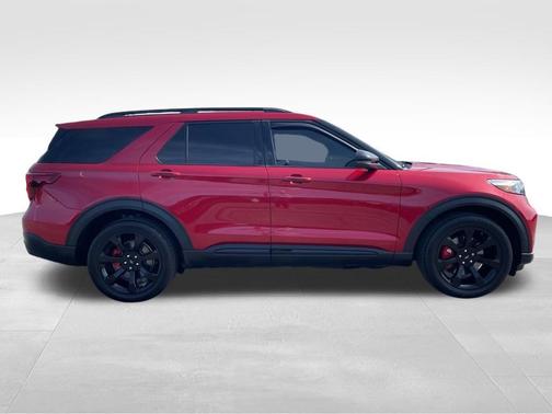 Red 2020 Ford Explorer ST