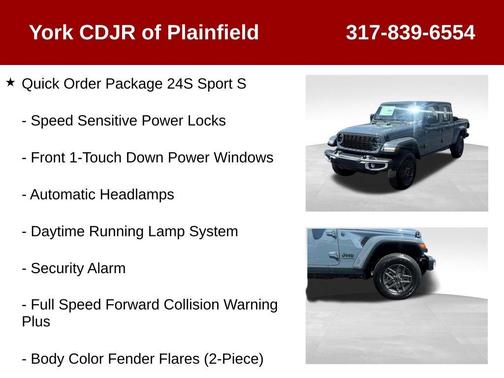 2024 Jeep Gladiator Sport