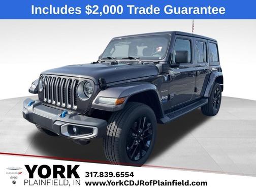 Granite Crystal Clearcoat Metallic 2022 Jeep Wrangler Unlimited 4xe Sahara