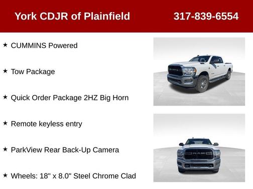 2019 RAM 2500 Big Horn