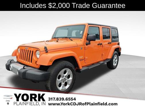 Crush Clearcoat 2013 Jeep Wrangler Unlimited Sahara