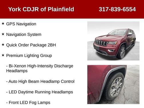 Velvet Red Pearlcoat 2021 Jeep Grand Cherokee Limited