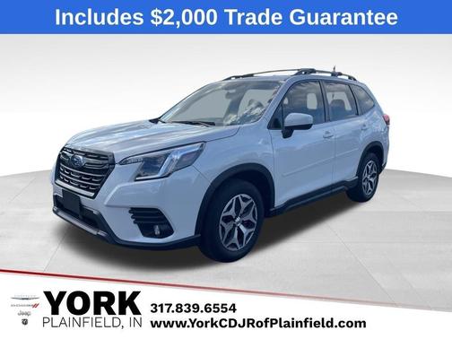 Crystal White Pearl 2024 Subaru Forester Premium