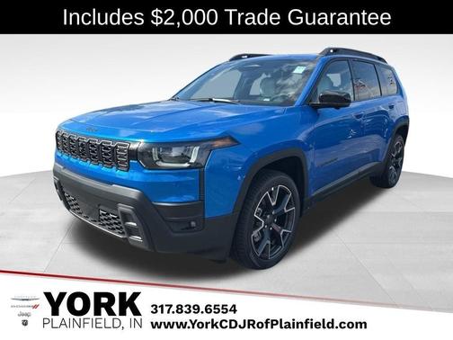 Hydro Blue Pearlcoat 2026 Jeep Cherokee Overland