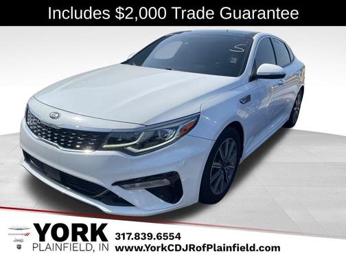 Snow White Pearl 2019 Kia Optima EX