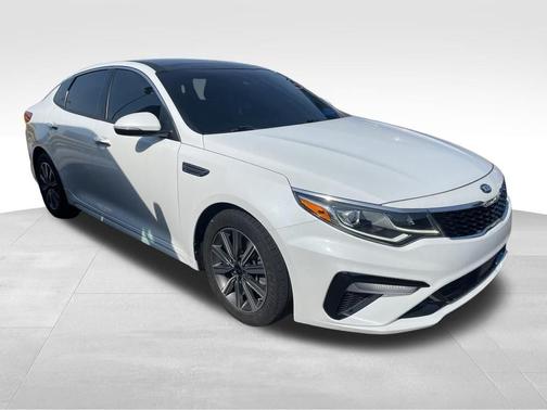 Snow White Pearl 2019 Kia Optima EX