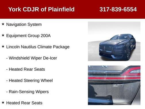 Magnetic Gray 2019 Lincoln Nautilus Select