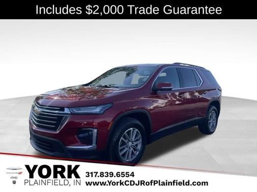 Radiant Red 2023 Chevrolet Traverse LT Cloth