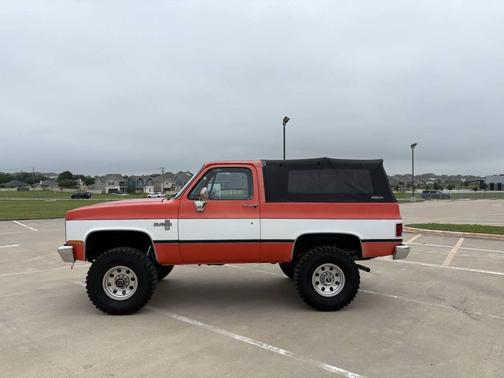 Red 1987 Chevrolet Blazer Base