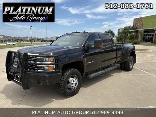 Black 2016 Chevrolet Silverado 3500 WT